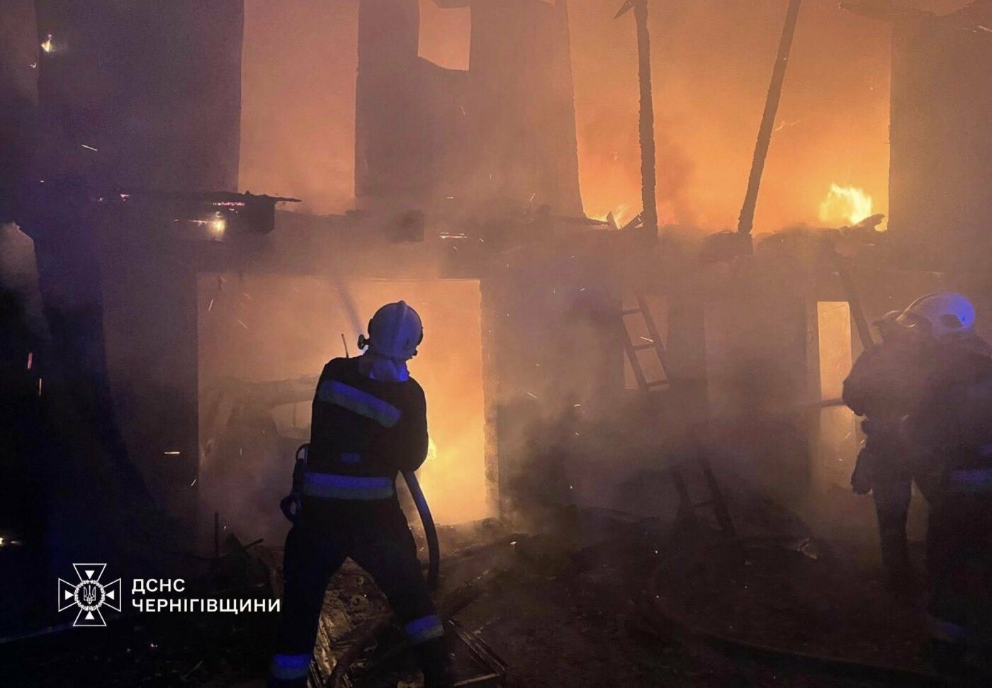 У Седневі на Чернігівщині внаслідок пожежі підліток отримав опіки обличчя та рук