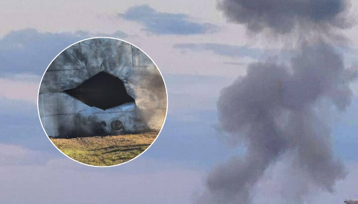 На Чернігівщині через удар безпілотника пошкоджено резервуар із добривами – забруднено понад 430 м² землі