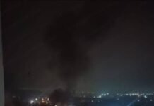 Российский Орел атаковали ракеты «Фламинго»: небо над городом пылает от обломков, — соцсети (видео)