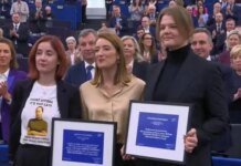 Європарламент вручив премію Сахарова ув'язненим журналістам із білорусі та Грузії