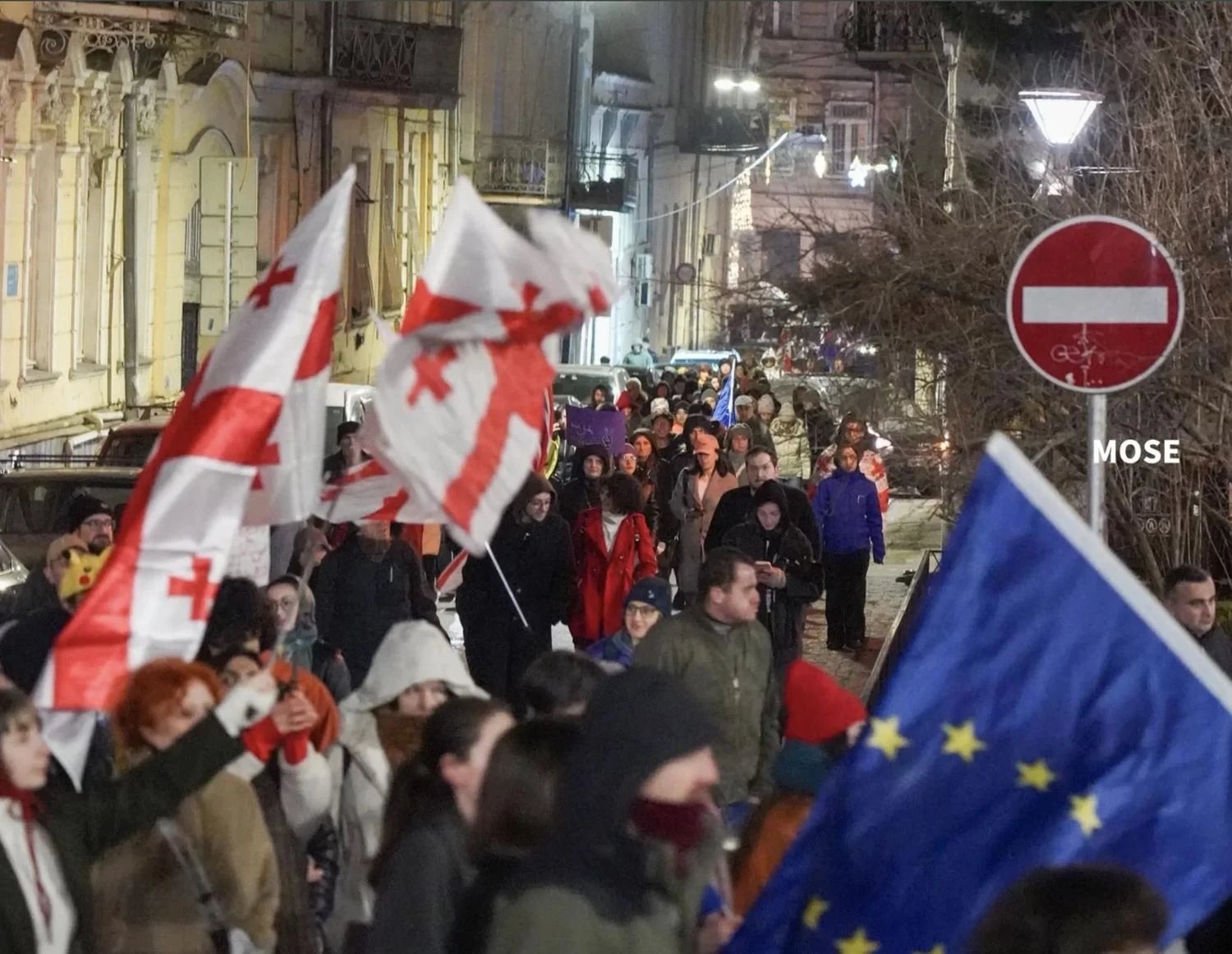 Грузія заборонила ходу протестувальників у Тбілісі до Нового року