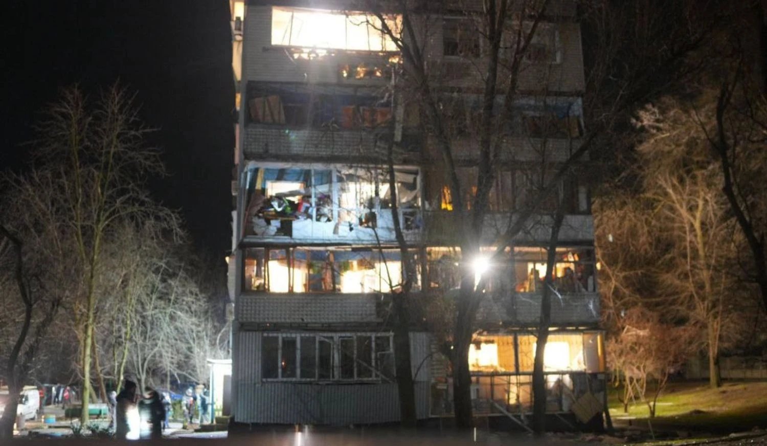 Атака на Запоріжжя: двоє людей отримали поранення