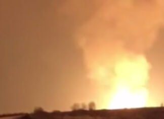 На Закарпатье прогремел мощный взрыв: вспыхнул газопровод «Дружба» (видео)