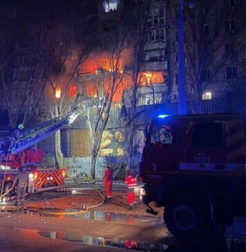 Атака на Одесу 27 січня: вже троє поранених, зруйновано частину будинку