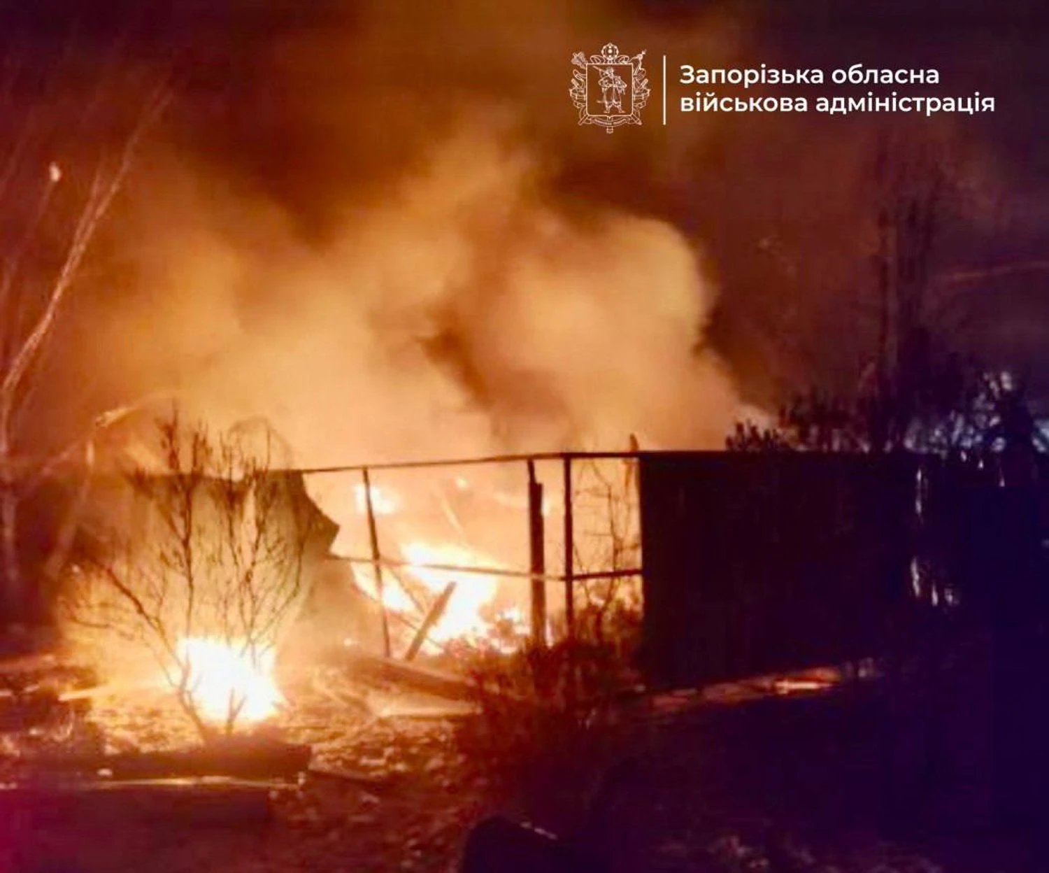 російська атака дронами на Запорізький район: троє загиблих у Вільнянську – ОВА