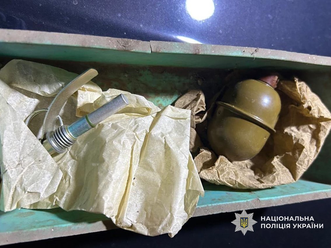 Гранати із запалами виявили у мешканців Прилук та Ніжинського району