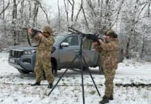 На Чернігівщині прикордонники збили російський дрон «Молнія»