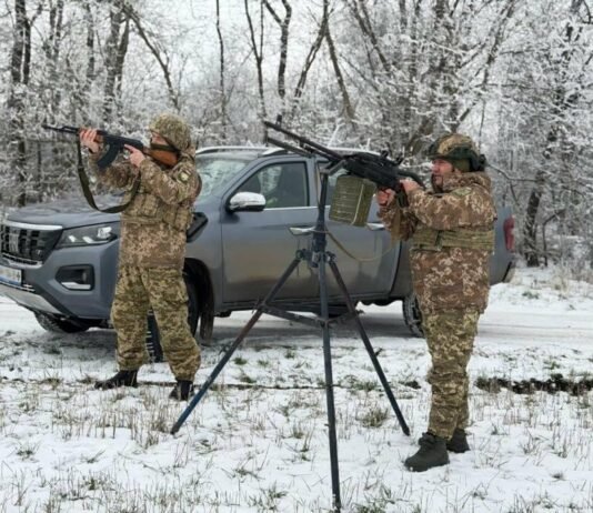 На Чернігівщині прикордонники збили російський дрон «Молнія»