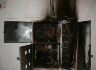 У Чернігові через коротке замкнення загорілися електролічильники в багатоповерхівці