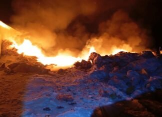 Чернігівщину атакували БПЛА: пошкоджені будинки, зерносховище та вантажівки