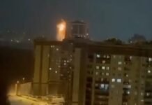 Взрывы в Воронеже: российская ПВО отражает одну из самых мощных атак дронов на город (видео)