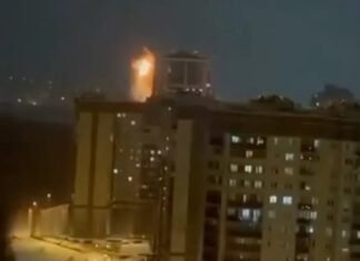 Взрывы в Воронеже: российская ПВО отражает одну из самых мощных атак дронов на город (видео)