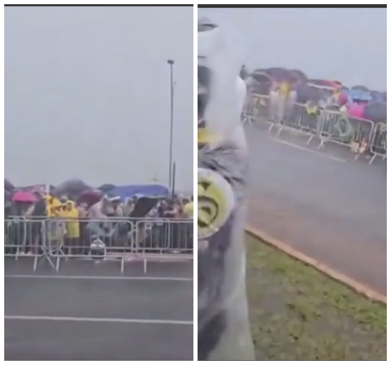 В Бразилии во время митинга в толпу попала молния: десятки пострадавших (видео)