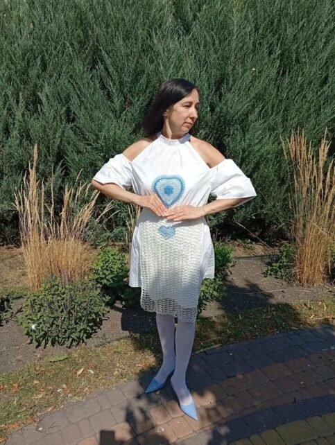 Колекція чернігівських в’язаних фартушків потрапила на показ мод у Мілані (Фото)