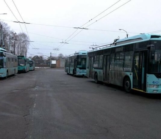 З 27 січня тролейбус №8 у Чернігові курсуватиме за скороченою схемою
