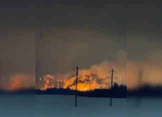 Дроны ударили по химзаводу «Дорогобуж» под Смоленском, который изготавливает взрывчатку (видео)