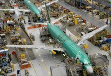 Boeing планує рекордне нарощування виробництва літаків 737 до 63 одиниць на місяць