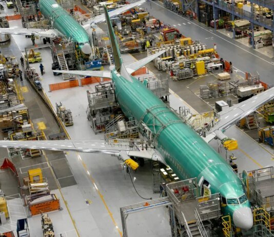 Boeing планує рекордне нарощування виробництва літаків 737 до 63 одиниць на місяць