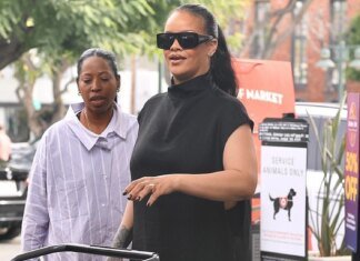 Ріанна з кільцем на пальці підігріває чутки про заручини