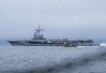 Швеція підтвердила, що дрон, який наблизився до французького авіаносця, був російським