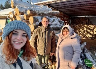 Лісівники підтримали Менський зоопарк на Чернігівщині: передали 9 кубометрів дров