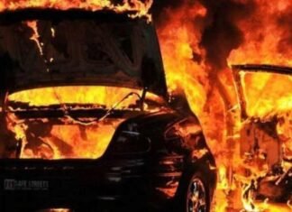 СБУ викрила мешканця Полтавщини, який підпалив військове авто у Чернігові