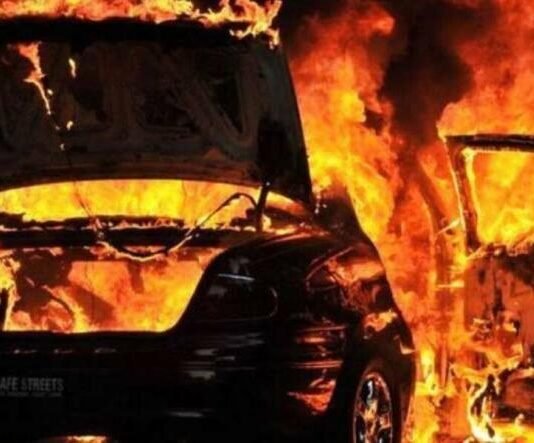 СБУ викрила мешканця Полтавщини, який підпалив військове авто у Чернігові