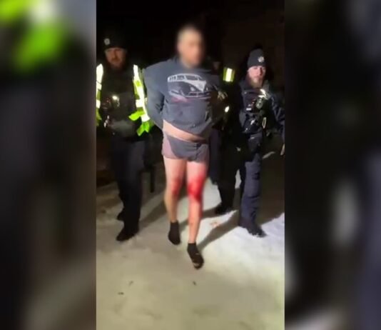 У Чернігові затримали чоловіка, який трощив автівки та розбив скло в будинку