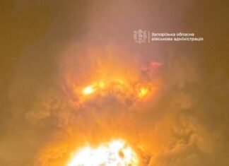 ВС РФ атаковали дронами Запорожье: без света остались два района города (видео)