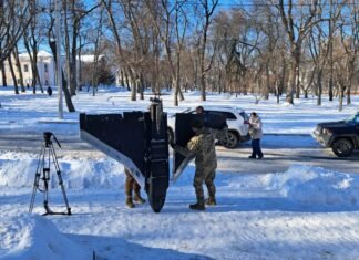Збитий над Чернігівщиною російський дрон «Гербера» увійшов до музейної колекції