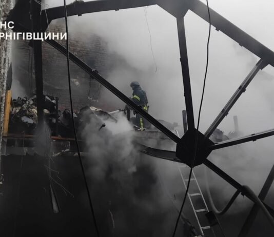 Рятувальники показали наслідки нічної атаки російських БпЛА по місту Новгород-Сіверський