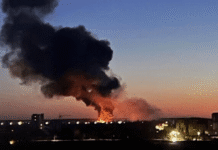 Россияне атаковали Одессу дронами: в городе горят жилые дома, повреждено учебное заведение (видео)