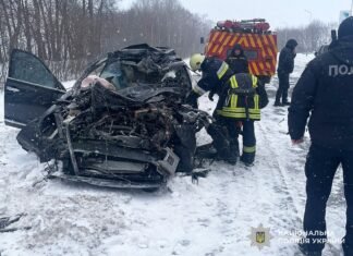 На Чернігівщині автівка врізалася в автобус – одна людина загинула, пасажирка госпіталізована
