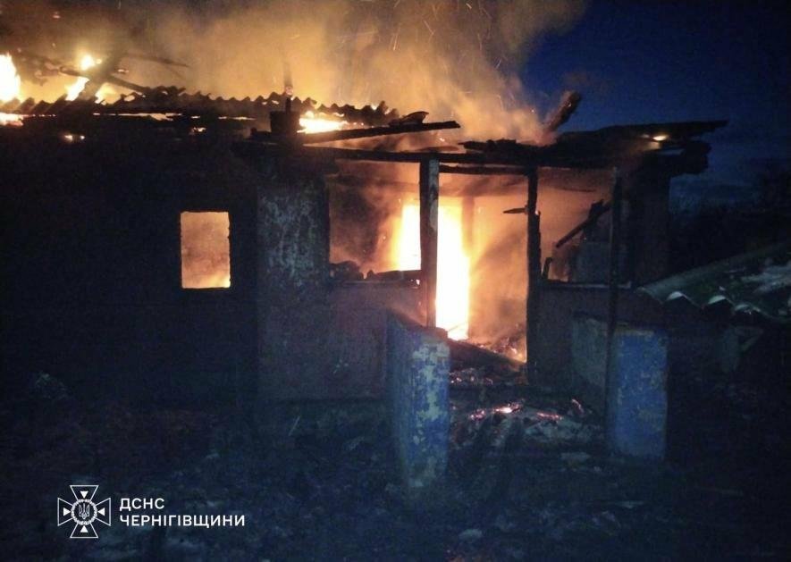 На Чернігівщині під час пожежі загинула 3-річна дитина
