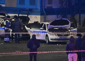 Подрыв авто ДПС в Москве: в РФ обнародовали видео взрыва, реагировать пришлось и Путину