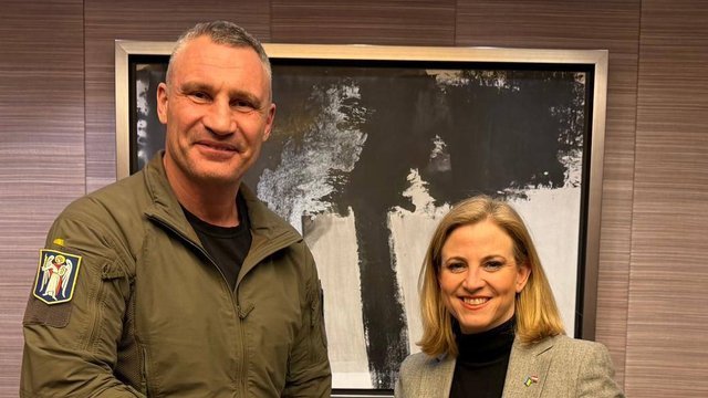 Кличко и Майнль-Райзингер в Киеве обсудили энергетику и вступление в ЕС