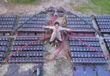 400 автомобильных аккумуляторов объединили в мегаисточник энергии: что из этого вышло (видео)