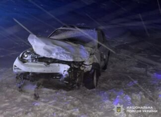 На Чернігівщині мікроавтобус потрапив у ДТП: вісім людей зазнали травм (Фото)