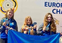 Наші в Болгарії: чернігівські стрільці виграли чотири медалі на чемпіонаті Європи U16/U18
