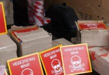 Чернігівським рятувальникам передали 2500 маркувальних знаків та 35 км стрічки