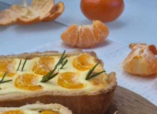 Суботній рецепт: сирний пиріг з мандаринами