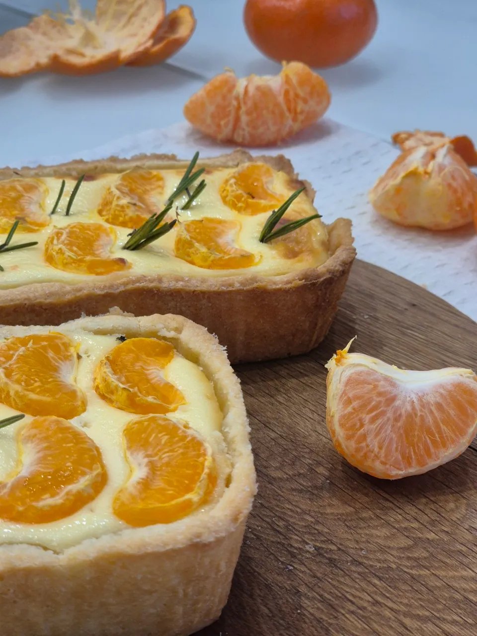 Суботній рецепт: сирний пиріг з мандаринами