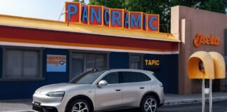 Богатое оснащение и запас хода 760 км: дебютировал электрифицированный кроссовер от Huawei (фото)