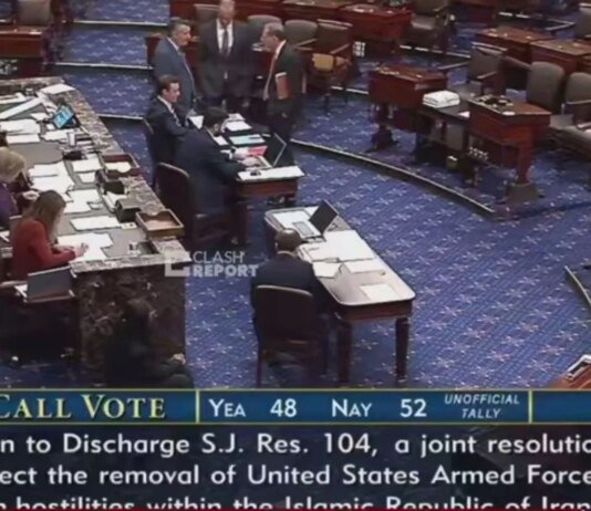 Сенат США провалив голосування щодо обмеження повноважень Трампа на ведення війни в Ірані