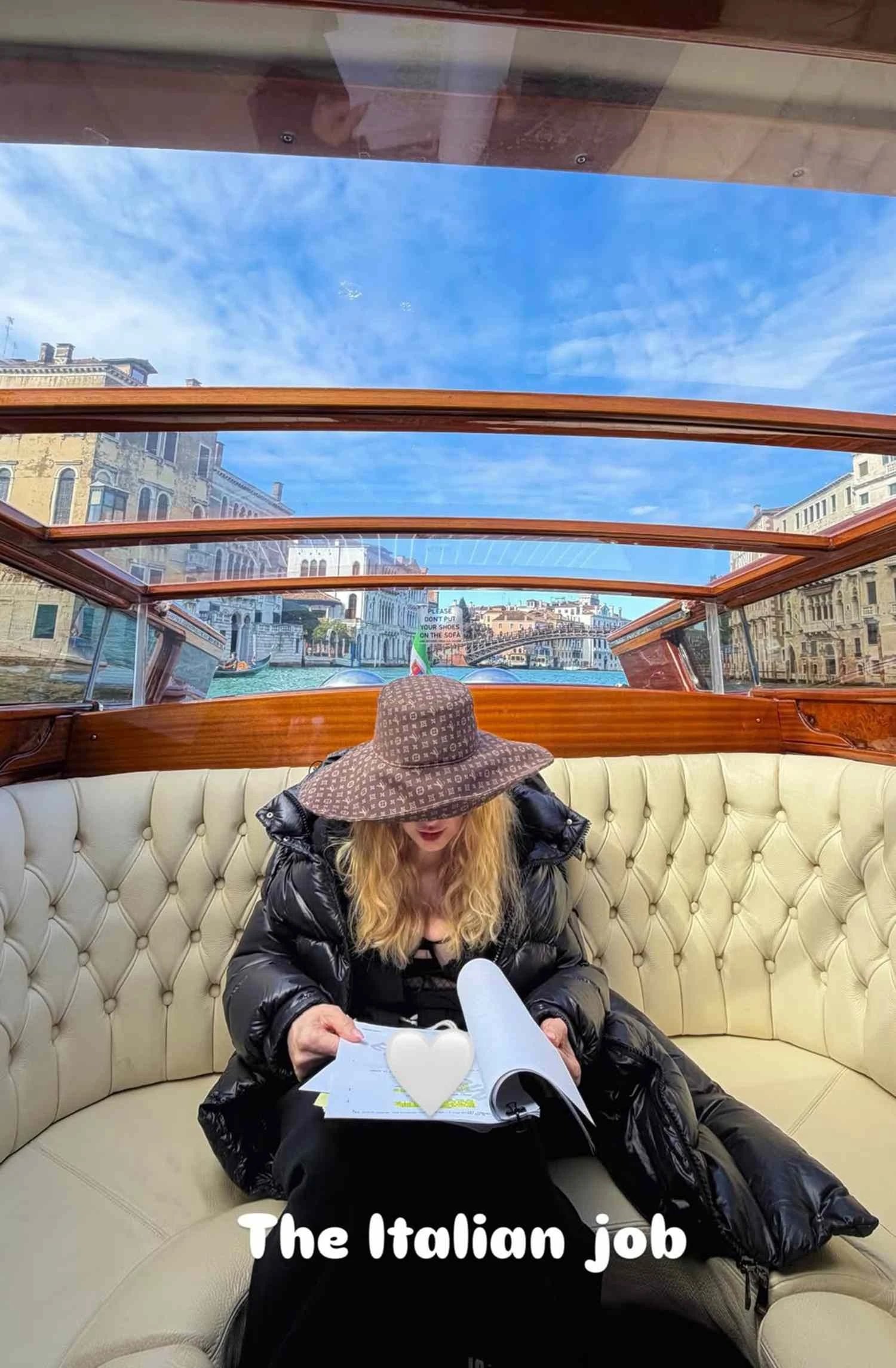 Мадонна повертається в кіно та знімається у серіалі The Studio у Венеції