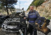 Внаслідок авіаудару Ізраїлю на півдні Лівану загинули троє журналістів