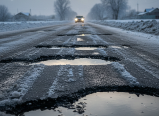Дороги після морозів: коли почнуть латати ями?