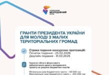 Молодь із малих громад може отримати до 200 тис грн: стартував прийом заявок на гранти Президента