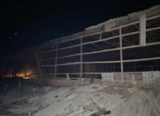 Російська «Герань» знищила зерносховище аграрного підприємства на Чернігівщині