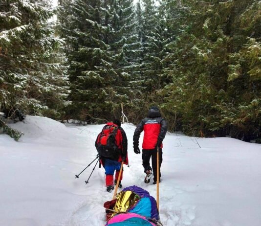 Туристка з Чернігова травмувала ногу в горах: її евакуювали рятувальники
